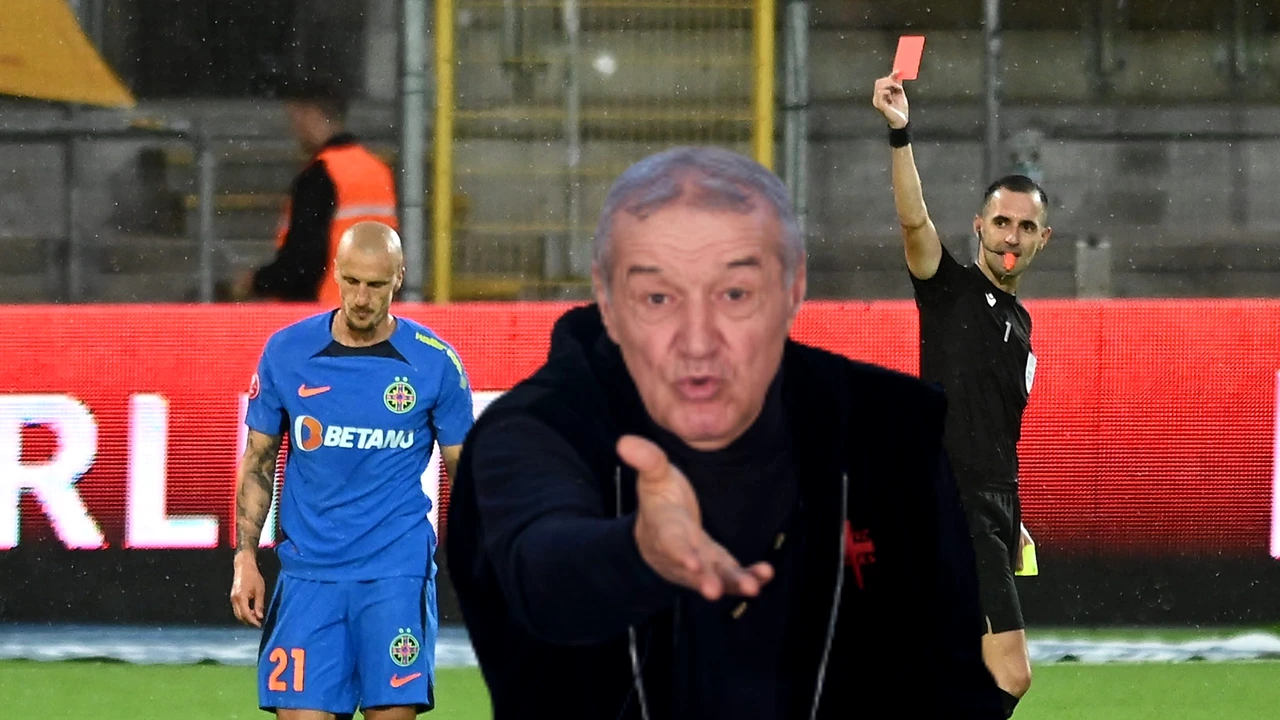 Gestul lui Chiricheș l-a înfuriat pe Gigi Becali. Amenda uriașă pe care o pregătește la FCSB. “Ce, l-ai văzut pe Messi să comenteze la arbitru”