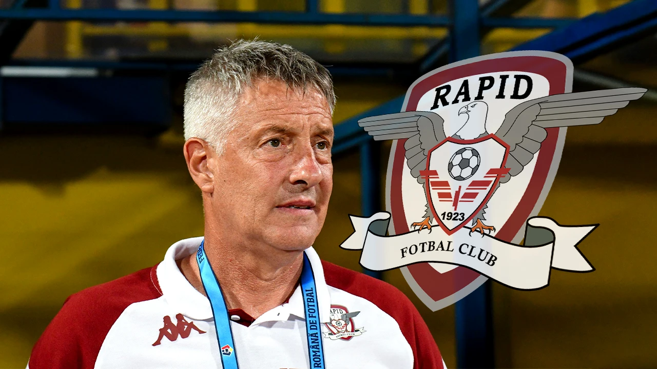 Scandal la Rapid. Bergodi, criticat voalat de conducere. ”Nu putem să ne batem la titlu sau la podium”
