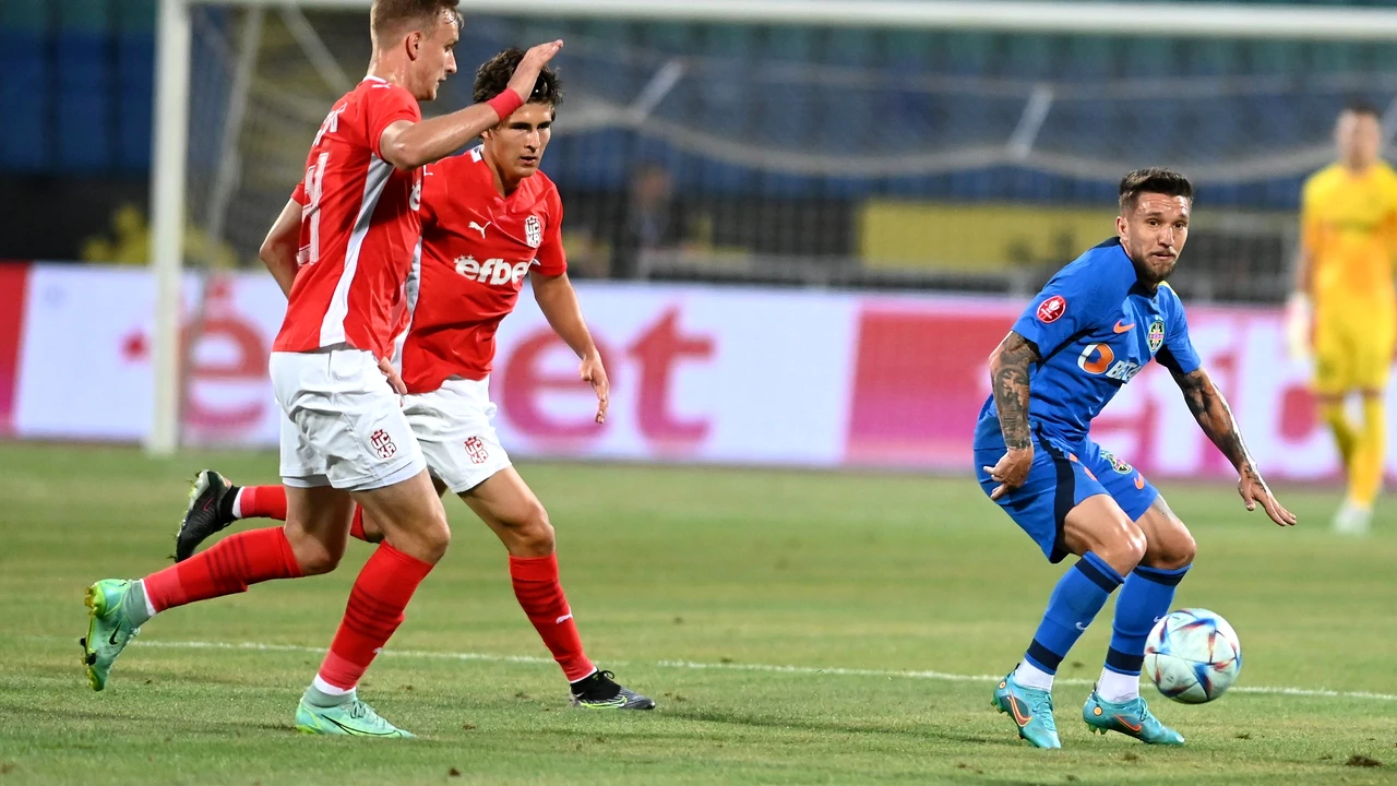 Bulgarii de la TSKA 1948 Sofia, surprinși la dineul oficial. Ce cadou au primit de la FCSB