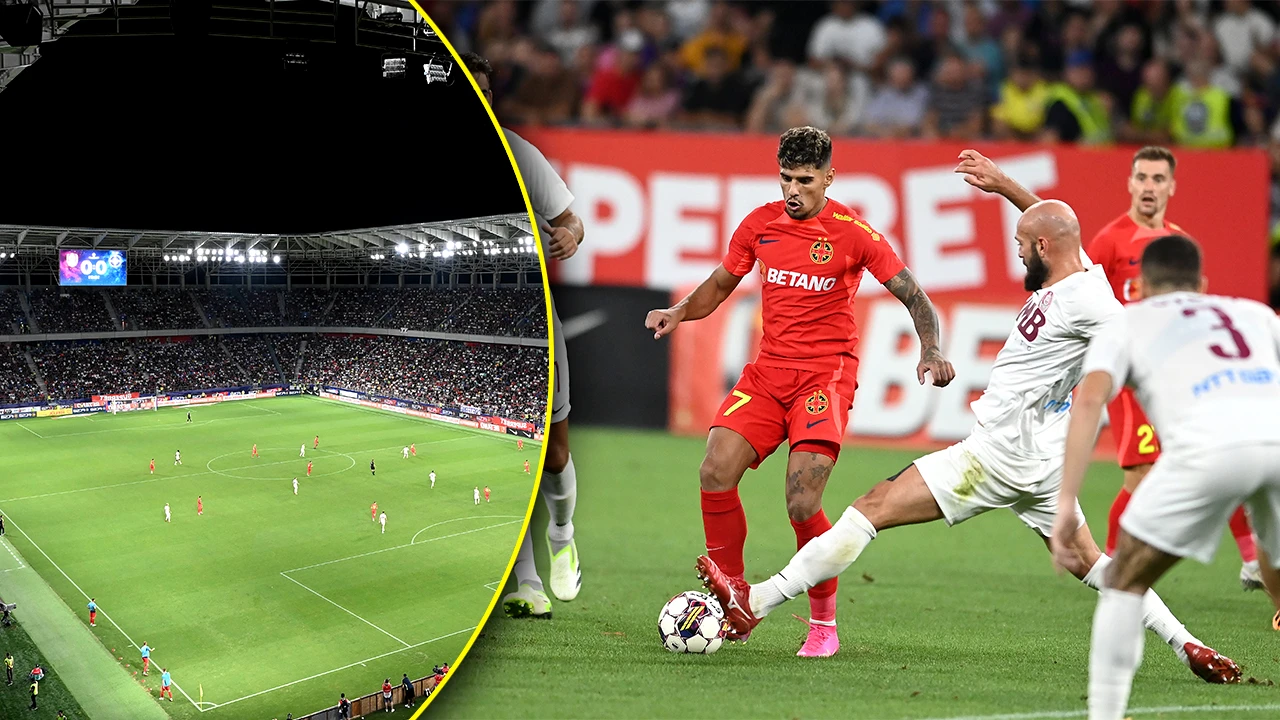 Verdictul specialistului. Două faze controversate în FCSB – CFR Cluj au fost judecate diferit