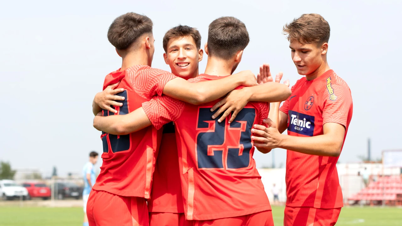 Scor halucinant la FCSB – Voluntari din Liga Elitelor. Cu ce rezultat a putut să se termine meciul
