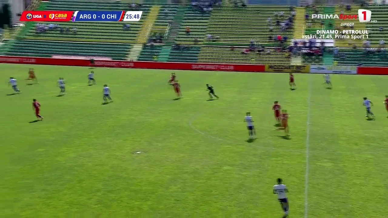 Gol EPIC, de la 40 de metri, în liga a 2-a. E faza începutului de sezon în România. Cum a comentat Ilie Dobre la microfonul playsport.ro