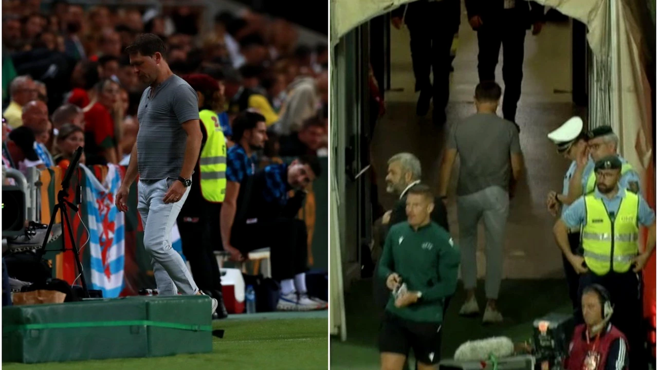 Fără precedent! Selecționerul n-a mai suportat umilința și a plecat furios la vestiare în timpul meciului