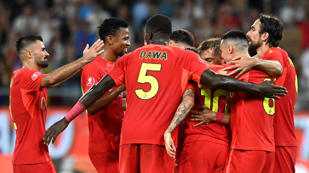 Tavi Popescu și Djokovic, marcatori pentru FCSB! Victorie în testul cu CSM Alexandria. Ganea a debutat!