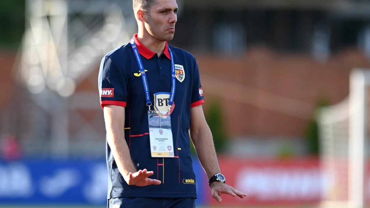 Debut de vis pentru Curelea la primul meci ca selecționer. “I-am zăpăcit cu anumite lucruri”