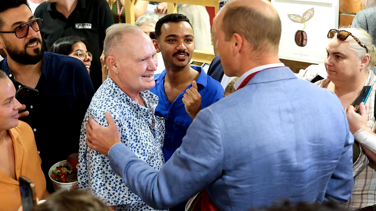 „Chiar tu ești?” Prințul William a dat nas în nas cu Gascoigne, transformat incredibil din cauza aloolului. Nu l-a recunoscut! Ce reacție a avut