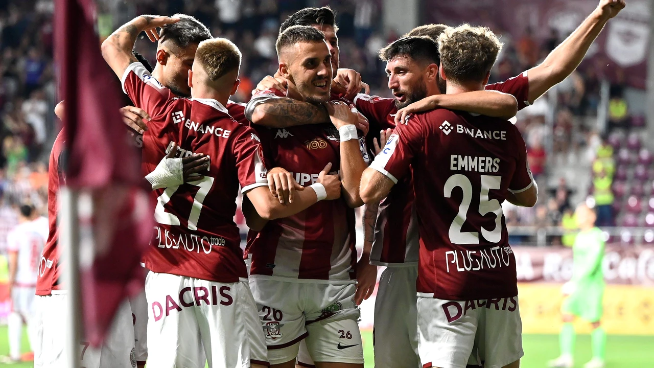 „Jucătorii noștri au mare calitate, dar nu ne gândeam să facem un scor fenomenal”. Rapidiștii, în al 9-lea cer după 4-0 cu Dinamo. Ce au spus Iacob și Petrila