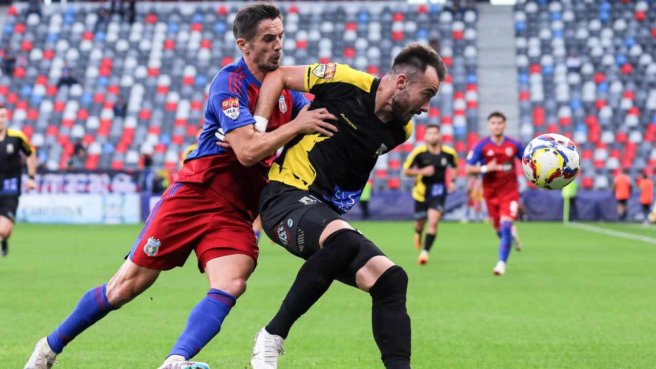 CSA Steaua – Ceahlăul 3-1. ”Militarii”, victorie importantă care-i apropie de playoff. Atmosferă dezolantă în Ghencea