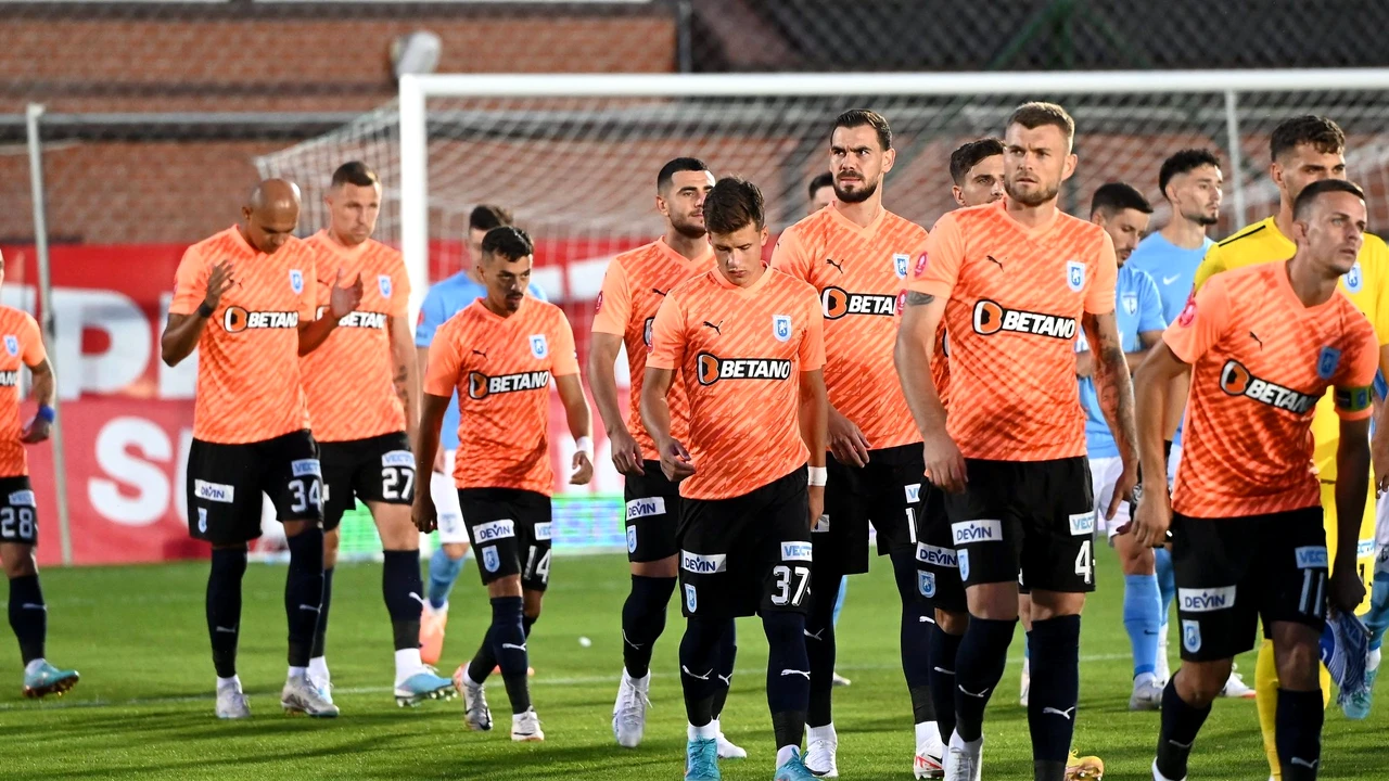 S-au înjurat și au fost la un pas de bătaie! De la ce a plecat scandalul după Voluntari – Universitatea Craiova