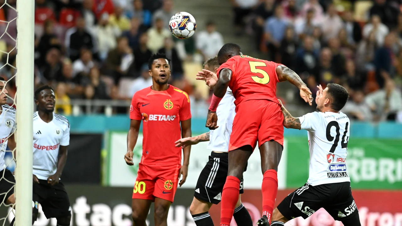 FCSB – U Cluj 2-2. Tensiune maximă, fotbal puțin. FCSB, doar un punct cu U Cluj. Fanii i-au fluierat pe jucători la final. Cum arată acum clasamentul