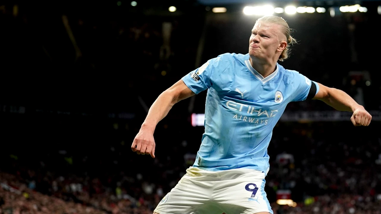Manchester United – Manchester City 0-3. ”Diavolii roșii”, umiliți pe teren propriu. Haaland, dublă și pasă de gol