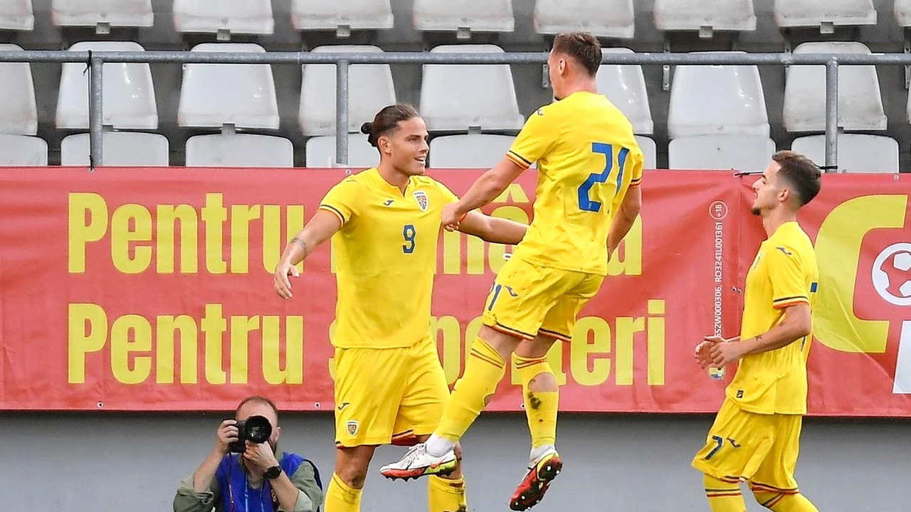 România U 20 – Anglia U 20 2-0. Victorie de senzație pentru ”tricolorii mici” în fața unei super-naționale