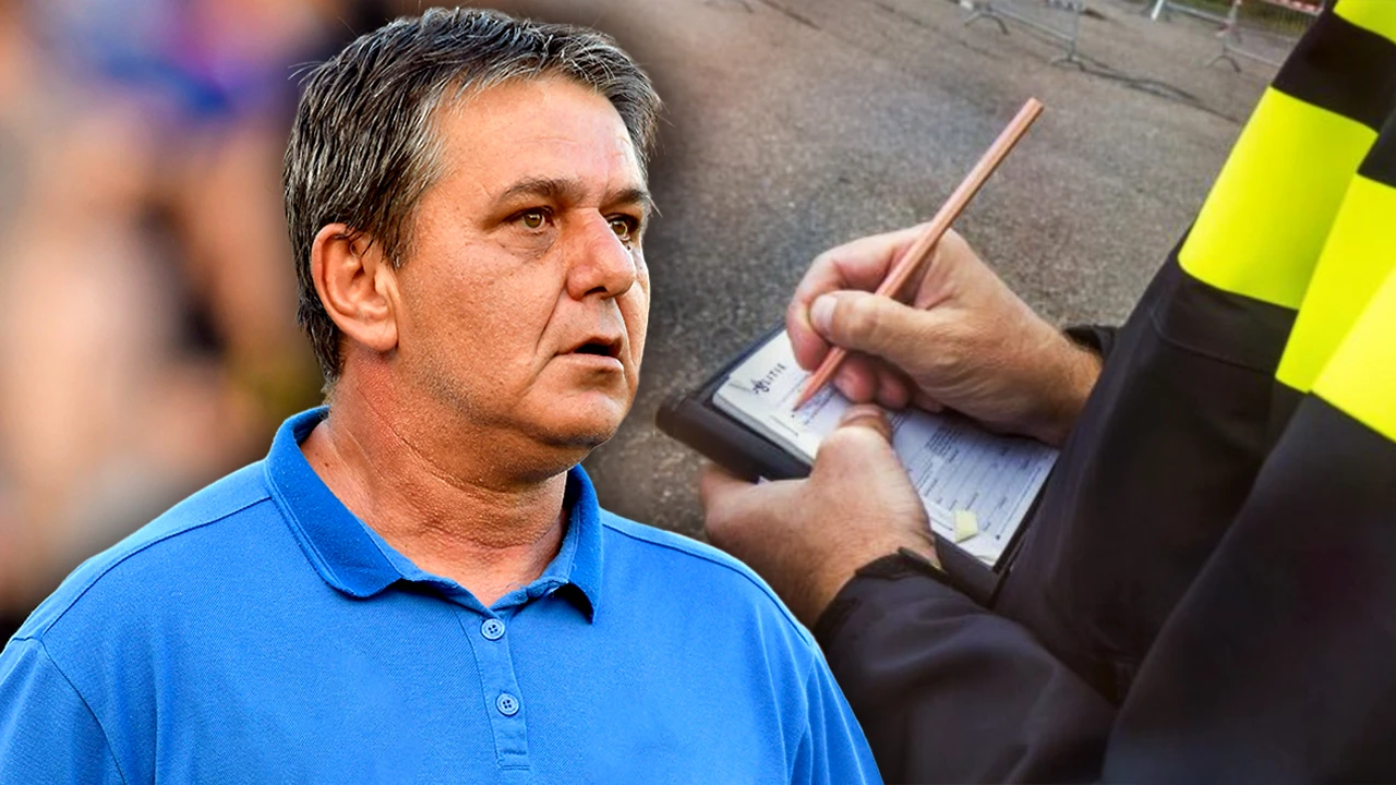 Marius Lăcătuș a rămas fără permis de conducere. Ce ilegalitate a comis și ce amendă a primit