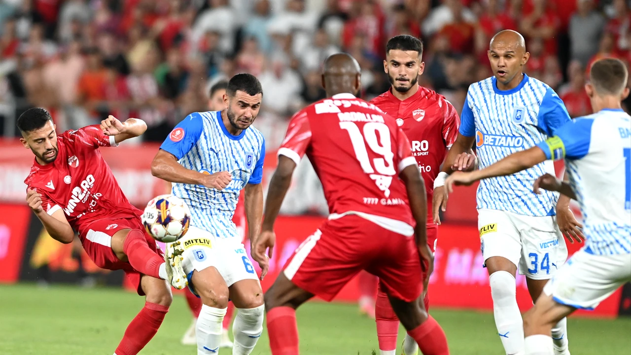 Aroganță supremă făcută de Universitatea Craiova. Cum au scris oltenii numele lui Dinamo înaintea meciului direct