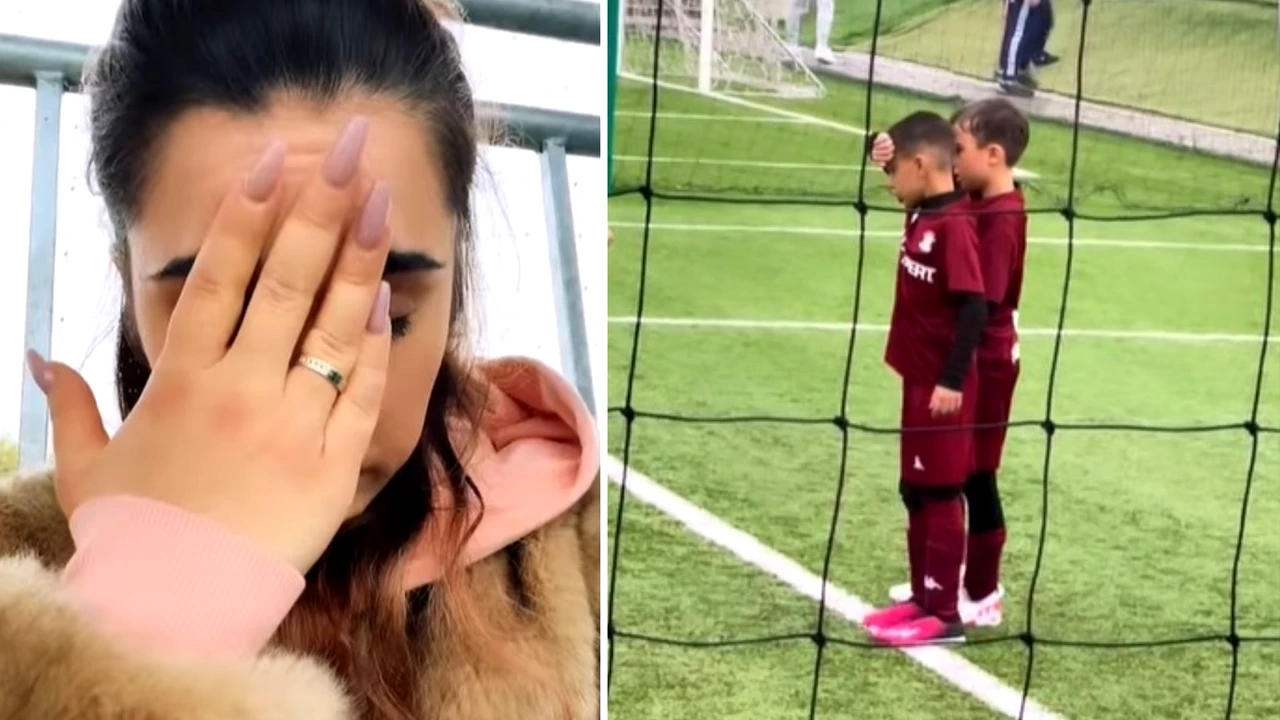 Ce s-a gândit să facă o mamă care are copilul la juniorii lui Rapid: Ea era în tribună, iar micuțul juca fotbal în ploaie! Adda a spus tot: „Abia așteaptă”
