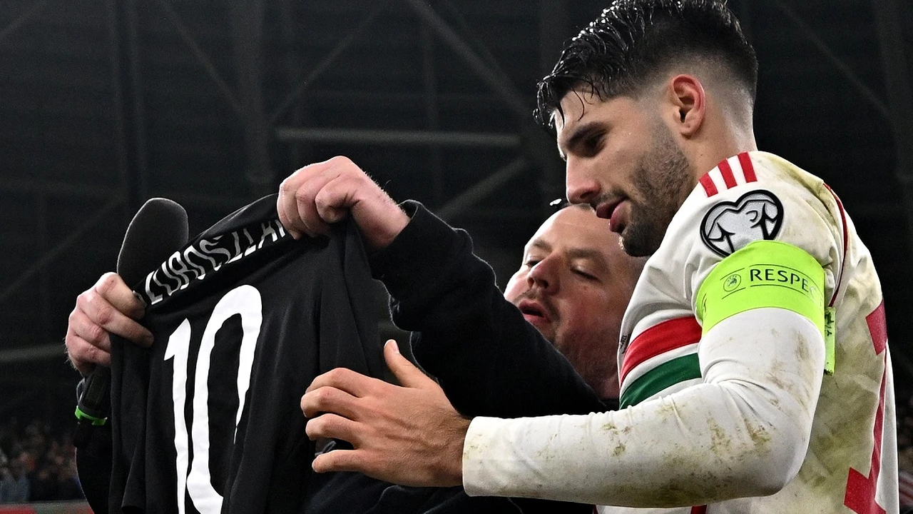 Faza zilei în fotbalul european. Ungaria și-a asigurat calificarea la EURO 2024, iar starul naționalei a urcat în tribună și a băut pălincă. Foto & Video