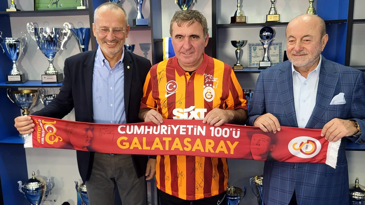 Hagi, vizitat la Constanța de turcii de la Galatasaray. Ce i-au oferit oficialii de la Istanbul