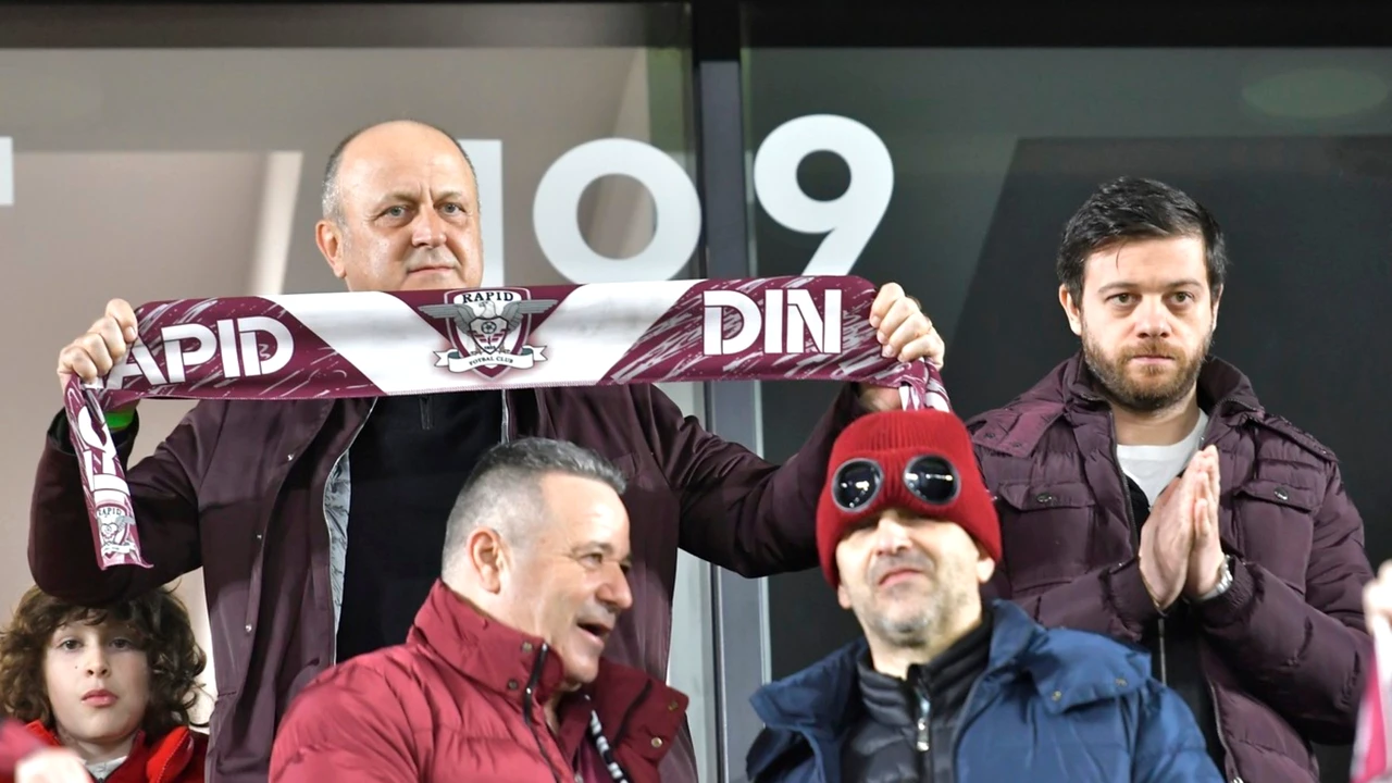 Investiție uriașă făcută de Dan Șucu la Rapid. Angelescu a spus totul în direct: “Atât a băgat, asta e suma”