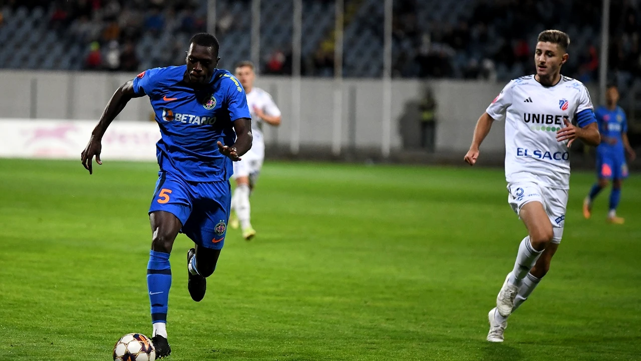 Joyskim Dawa, mesaj trufaș după ce „l-a rupt” pe Sergiu Hanca. „Nu sunt aici să glumesc cu atacanții”