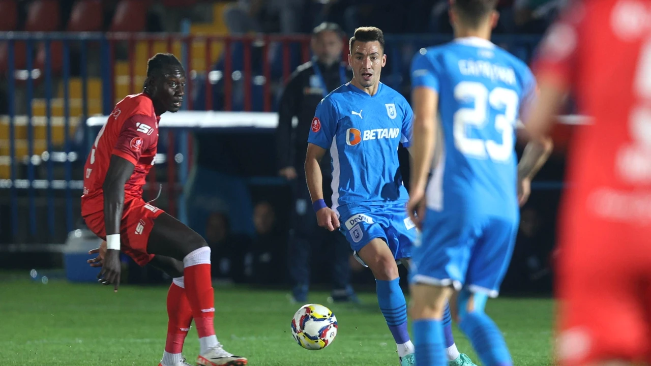UTA – Universitatea Craiova 0-1. Mateiu menține vii speranțele oltenilor pentru sferturile Cupei României. Cum arată clasamentul grupei