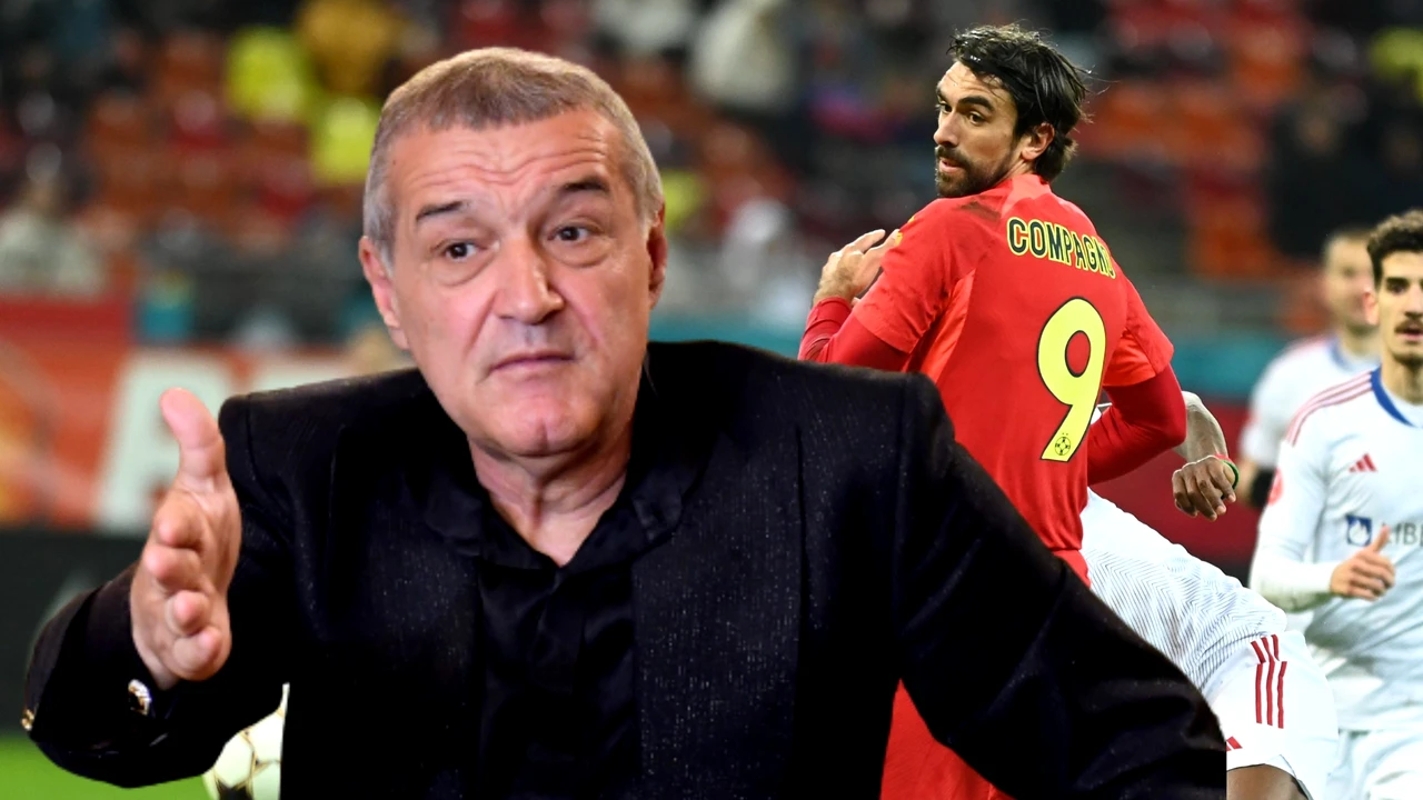 Becali i-a făcut preț de solduri lui Compagno și îi face vânt de la FCSB: „Nu visa la salariul pe care-l are. N-ai văzut cum cade? Ce-ai, mă, ești la înot?”