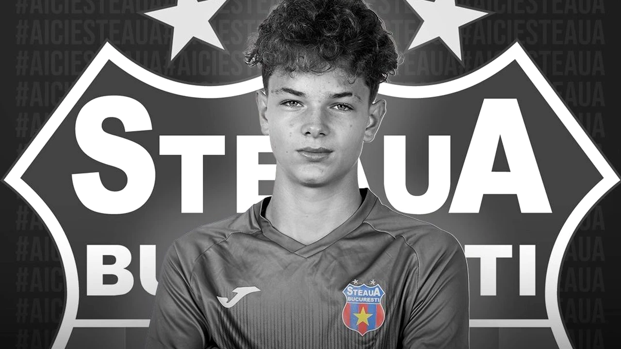 Ce decizie a luat CSA Steaua, după ce Luca Ene a decedat în incendiul de la Ferma Dacilor: „Durerea e fără margini!”