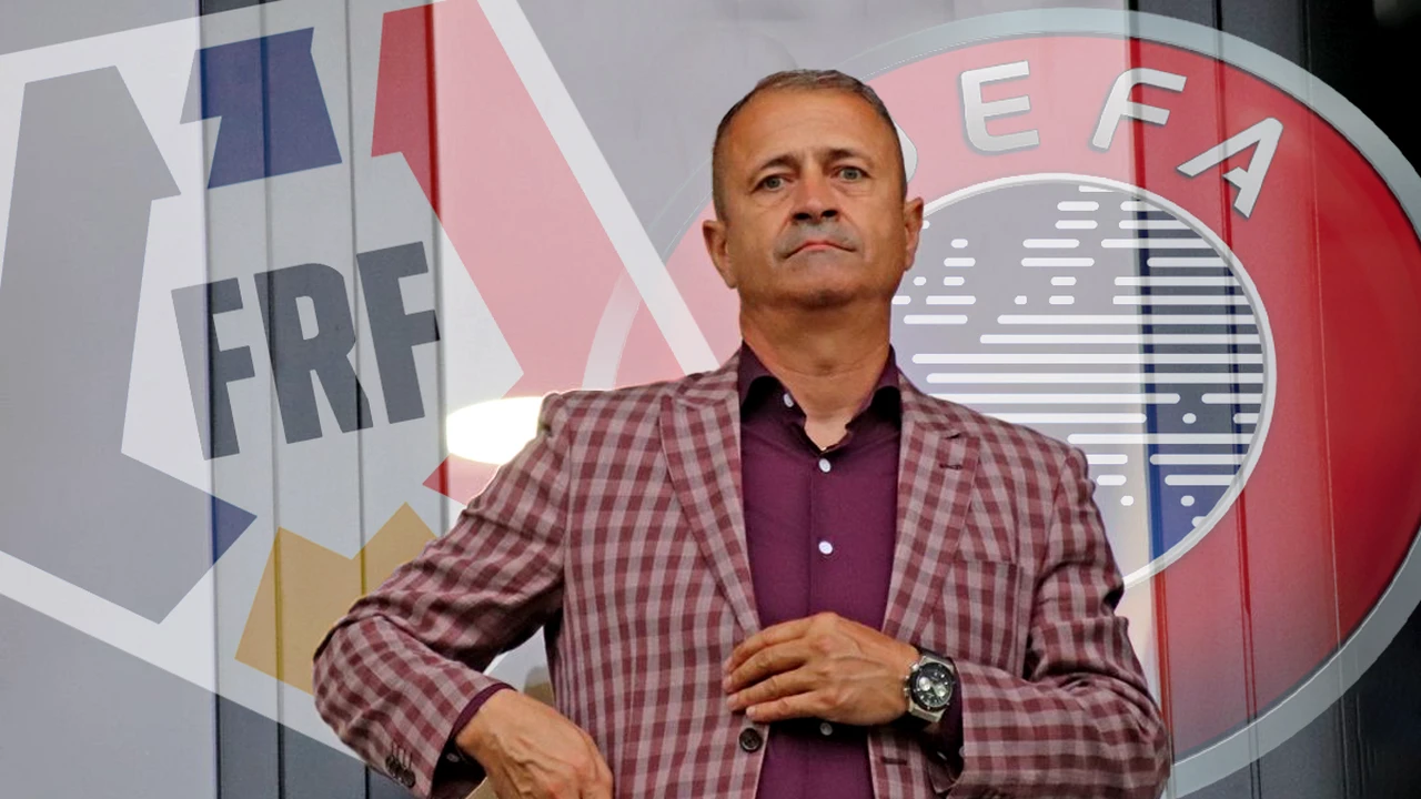 Ce spune omul lui Burleanu despre varianta ca președintele FRF să ajungă șeful UEFA: „Numai la noi e contestat”