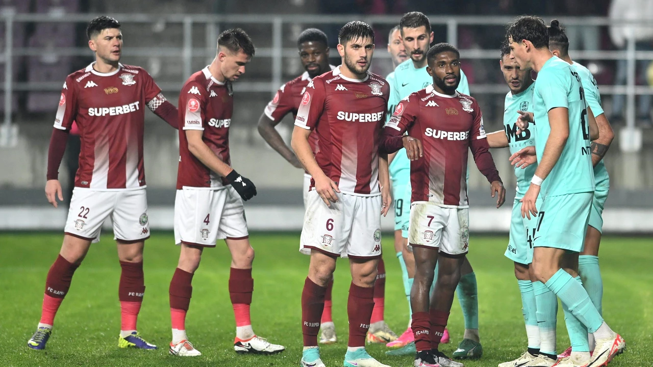Fost jucător al Rapidului, reacție virulentă după remiza cu CFR Cluj: „Echipa pedalează în gol! Asta i-a costat tot timpul!”