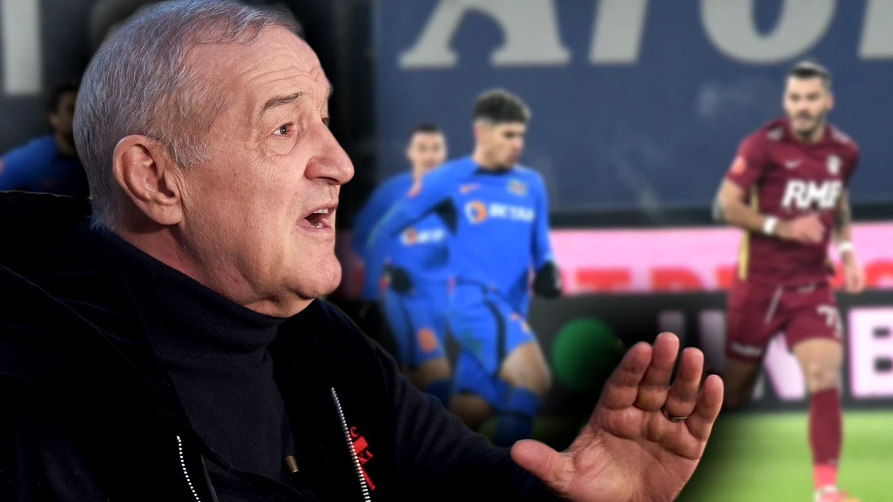 Gigi Becali, război total cu șeful CCA, după meciul CFR Cluj – FCSB. „Să găsească Vassaras un arbitru care să o bage cu latul în poartă”. Video