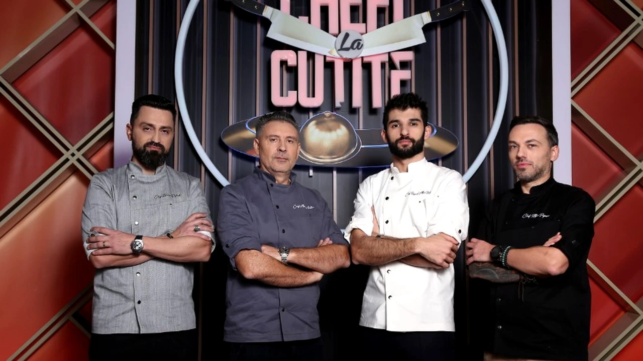 Primele declarații ale noilor jurați de la Chefi la Cuțite! Ce au spus Richard Abou Zaki, Alexandru Sautner, Ștefan Popescu şi Orlando Zaharia