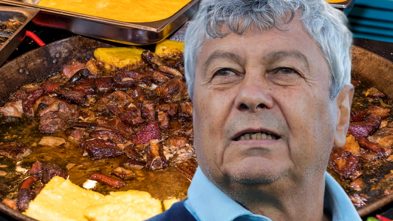 Țuică, vin fiert și pomana porcului. Mircea Lucescu a petrecut cu un cunoscut jurnalist din România. Foto