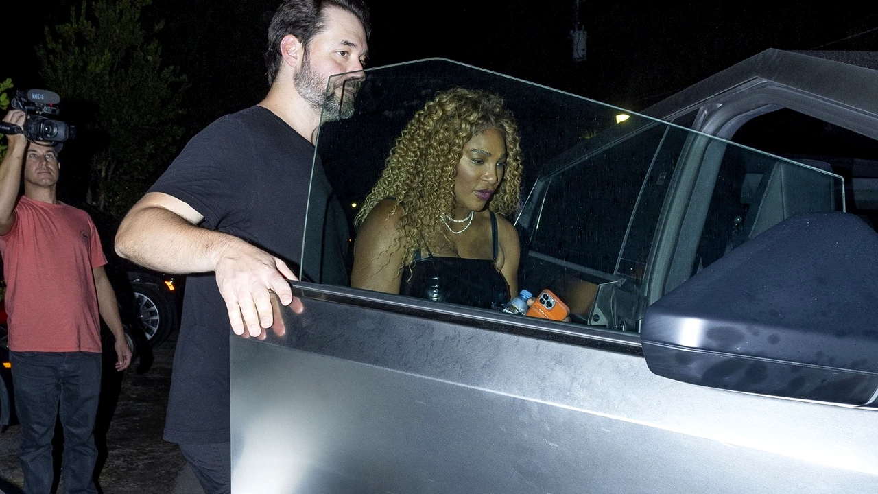 Serena Williams și-a luat mașina OZN de la Tesla pe care doar câțiva oameni din toată lumea o mai conduc! Cum poate să arate