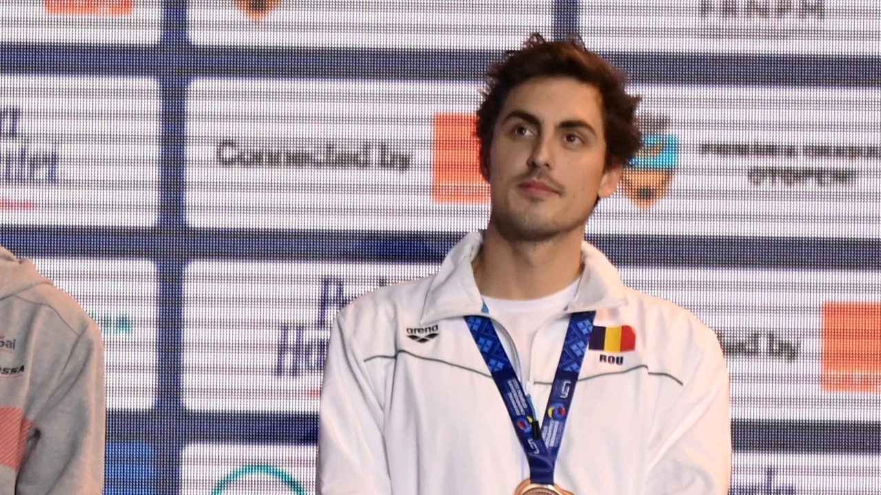 „A trebuit să mă şterg la ochi”. Andrei Ungur, emoționat după ce a adus prima medalie la Campionatele Europene de la Otopeni