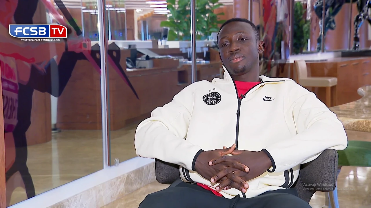 Baba Alhassan, primele impresii despre antrenamentele draconice ale lui Thomas Neubert de la FCSB: „Este normal să fiu obosit!”. Video