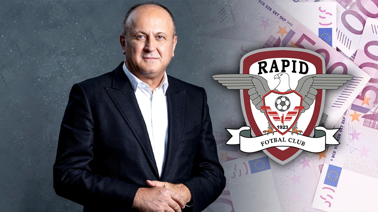 Dan Șucu, putere totală la Rapid, după un gest de 5 milioane de euro. Cum se împart acum acțiunile de la club