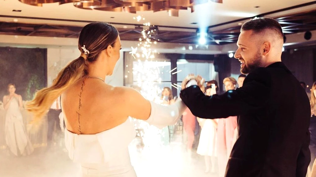 „Du-mă până la lună”. Noul jucător dinamovist, Darko Velkovski, are o soție superbă. Galerie foto