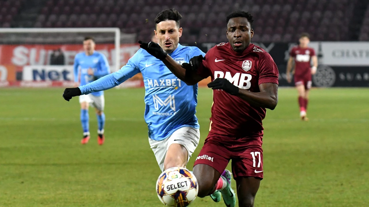 CFR Cluj – Voluntari 4-1. TGV, nu CFR! Mutu i-a dat shut down lui FC Voluntari în repriza a doua! Cum arată acum clasamentul din Liga 1