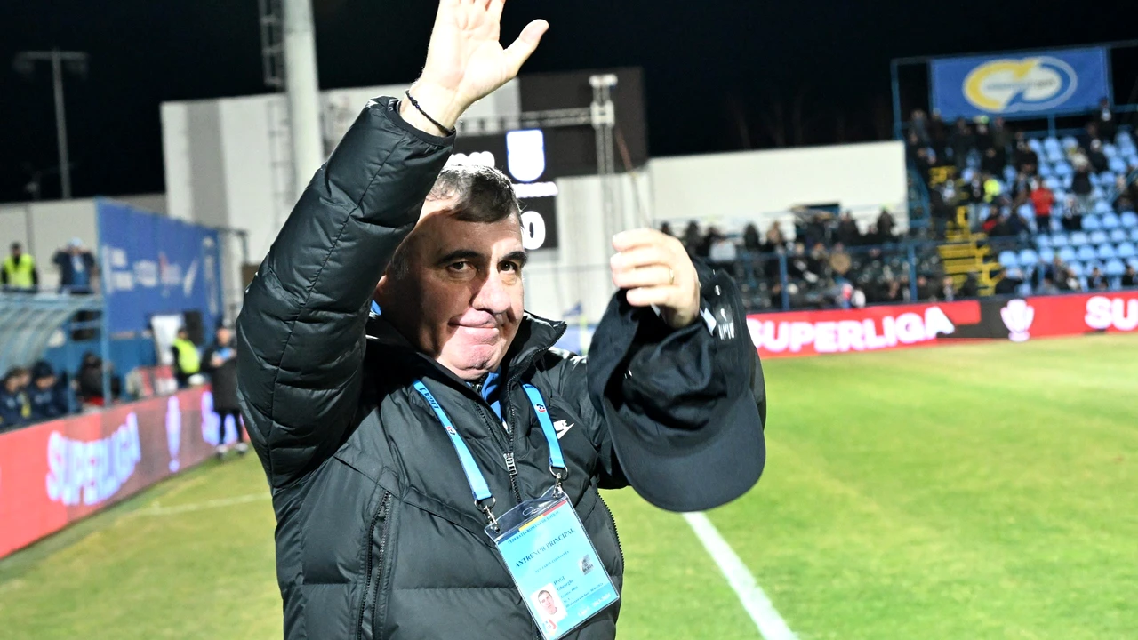 Gică Hagi, în culmea fericirii după golul marcat de Ronaldo Deaconu în Farul – FCU Craiova 1-0: „Are și creativitate, și picioare bune!”