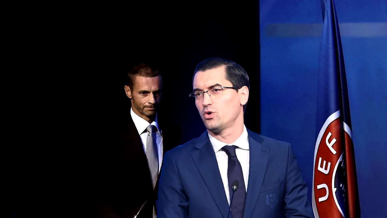 „Acest clovn conduce o federație și vobește zilnic!”. Reacția lui Răzvan Burleanu, după comentariile acide ale lui Aleksander Ceferin