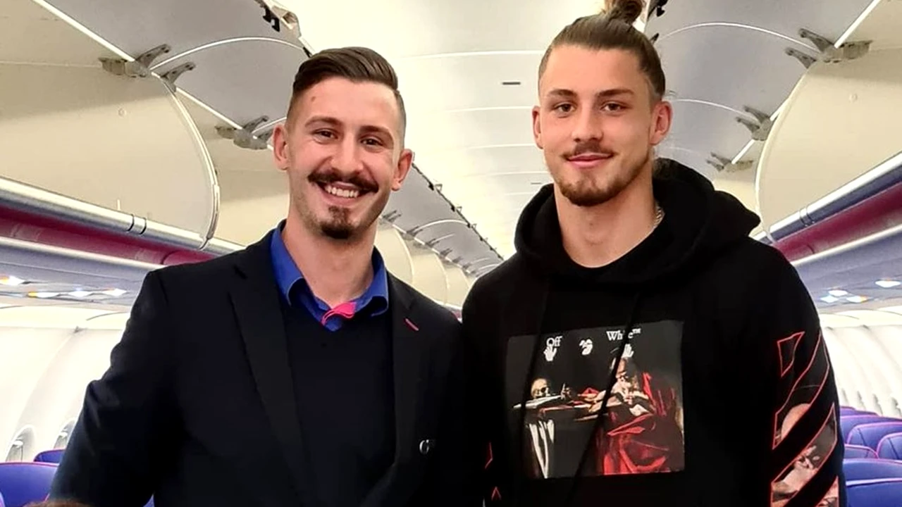 Ea e cumnata lui Radu Drăgușin! Fratele fotbalistului de la Tottenham se mândrește pe net cu soția: Cum arată Maila Collar