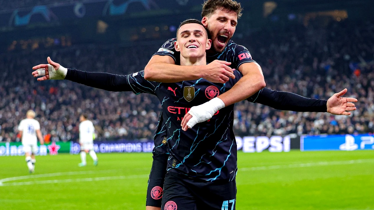 Ce record a bătut Foden în Champions League, la meciul lui City cu FC Copenhaga