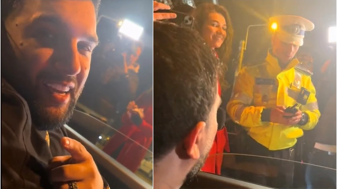 De ce l-a oprit poliția pe Tzancă Uraganu în miez de noapte după ce a devenit viral pe contul de TikTok al celor de la Atletico Madrid