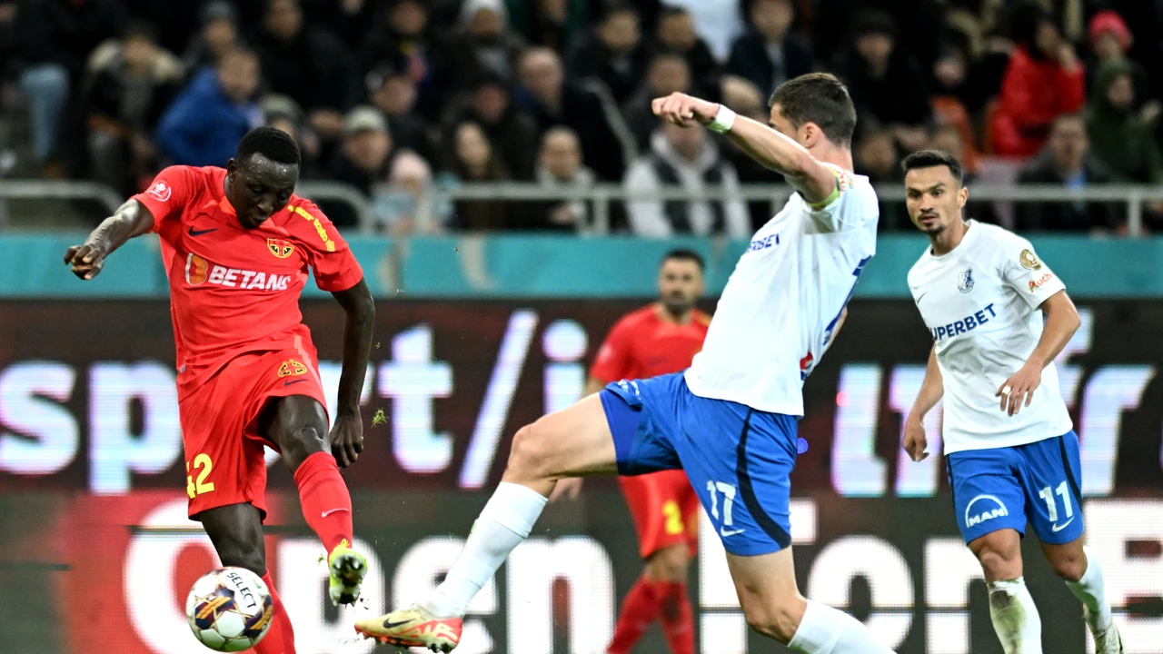 FCSB – Farul 1-1. Roș-albaștrii, egalați în prelungiri. De ziua lui, Hagi pleacă cu un punct de pe Arena Națională. Cum arată clasamentul