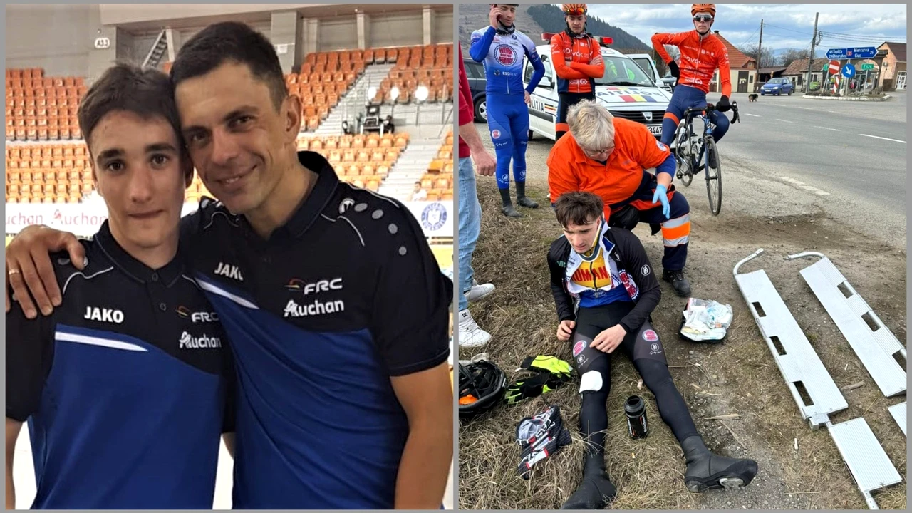 Fiul lui Eduard Novak, victima unui accident rutier. Tânărul a ajuns pe patul de spital