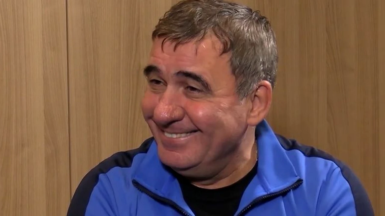 Hagi, emoționat la maximum pe banca Farului. Gestul făcut de fanii FCSB de ziua lui. Video