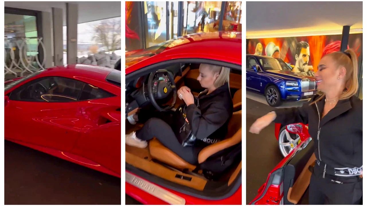 „Ce lucrați de vă permiteți mașina asta?!” Ce răspuns a dat Anamaria Prodan când s-a dat jos dintr-un Ferrari ultimul răcnet