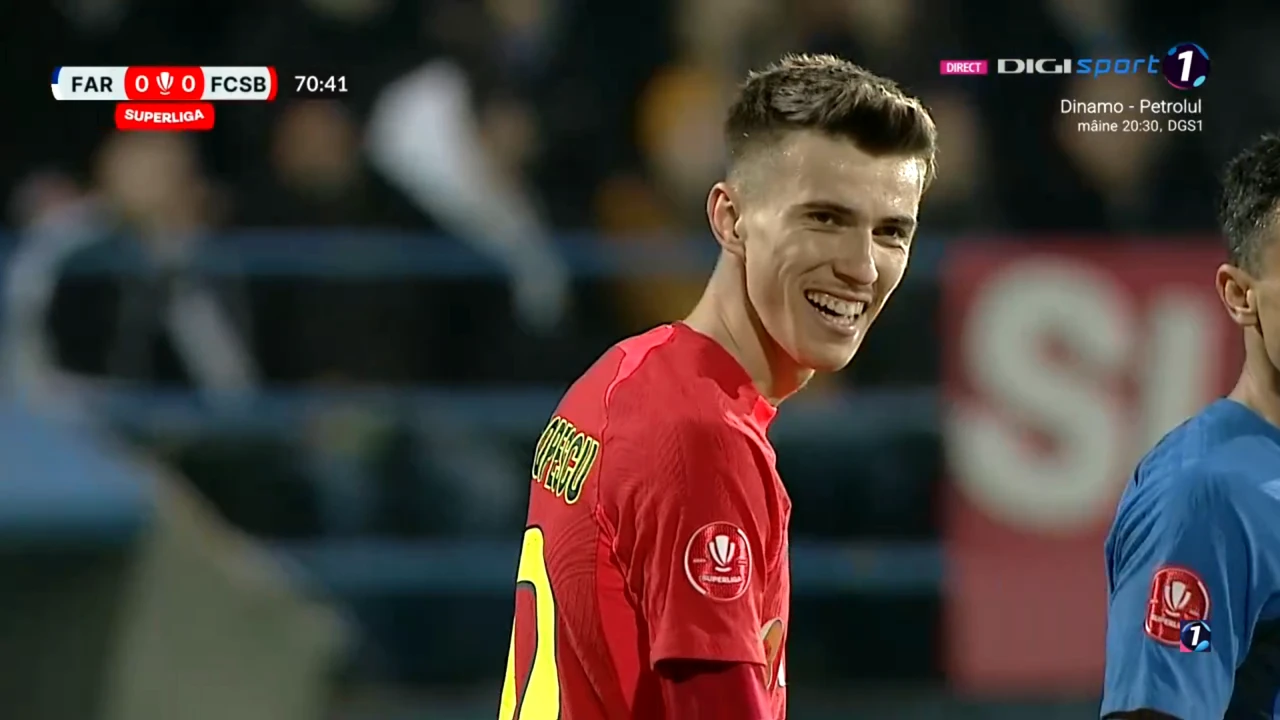 Faza care poate declanșa un scandal monstru! Bîrsan „scoate mingea din poartă” după golul lui Coman și dă simulare la Tavi Popescu! Ce s-a întâmplat