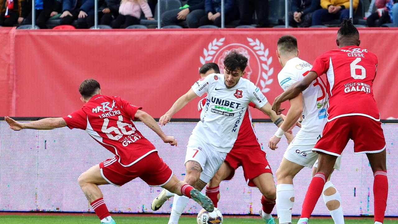 Hermannstadt – Oțelul 4-1. Oțelul s-a topit de tot! Sibiul, show cu echipa lui Dorinel și playoff-ul se vede din nou! Cum arată acum clasamentul