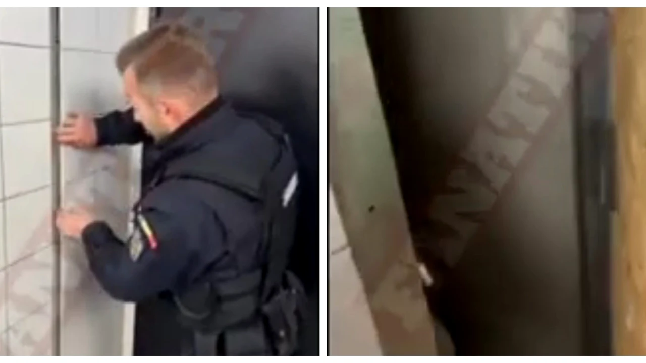 Polițiștii au rămas șocați când au ajuns la stadionul din Giulești! Camera secretă în care erau ascunse materialele pirotehnice. Video