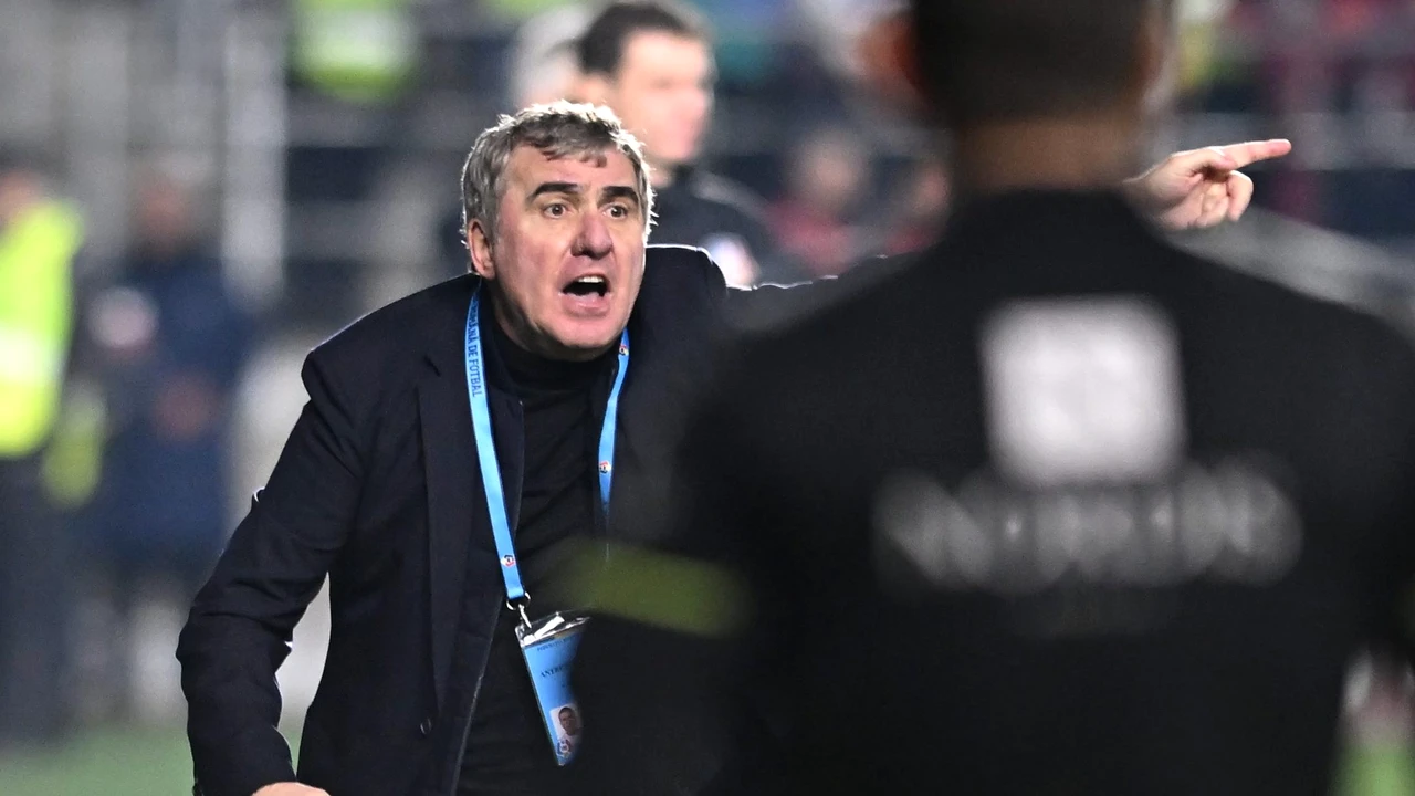 Hagi, furios după ce l-a auzit pe Rotaru! A cerut să intre în direct: „Lipsă crasă de respect. știe mai multe din afara terenului”